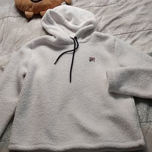 COPY - White Fluffy Hoodie